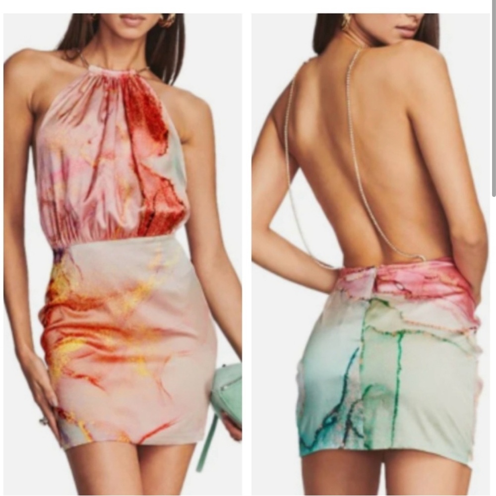 Retrofete anahita halter dress